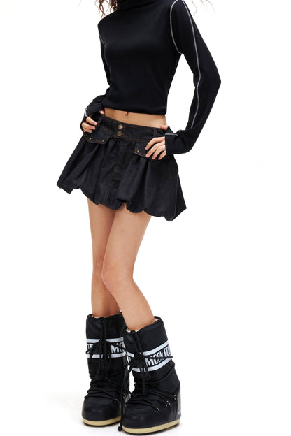 Floral Bad Balloon Skirt