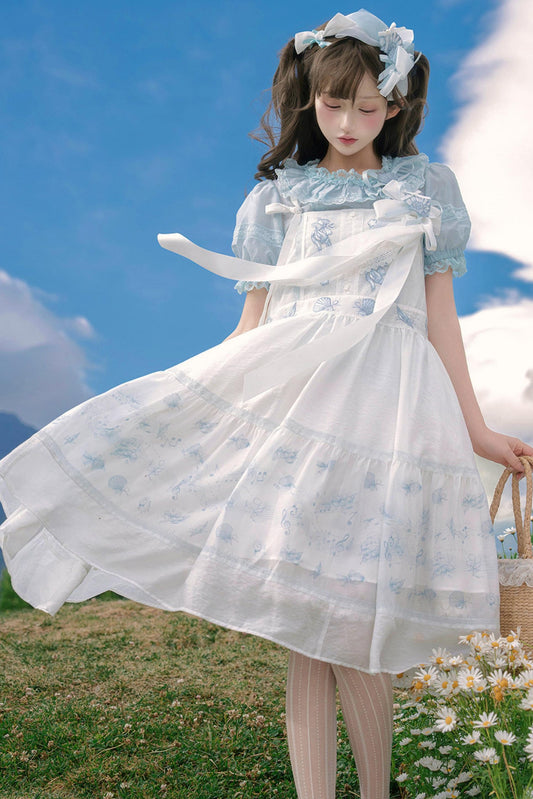 Aquamarine Fairy Lolita Set