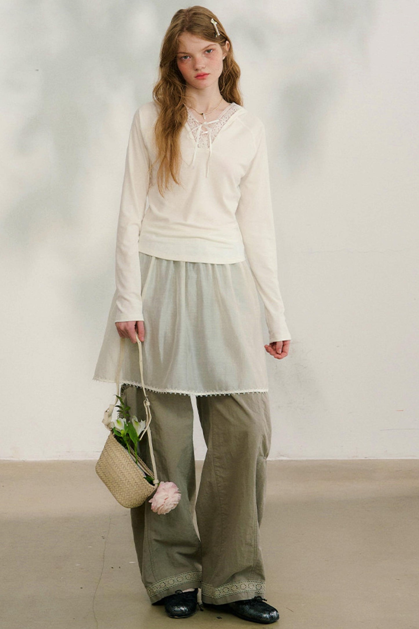 ミストガーデンレースドレス