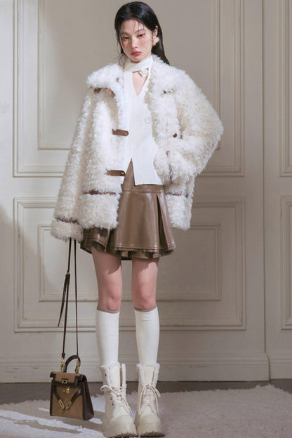 French Poodle Fur Coat