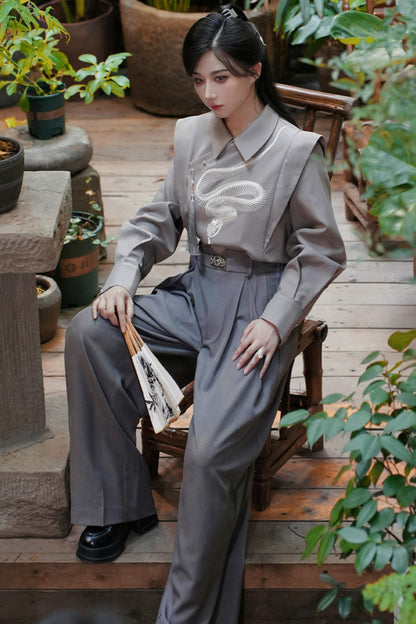 Snake Bone Prince Blouse