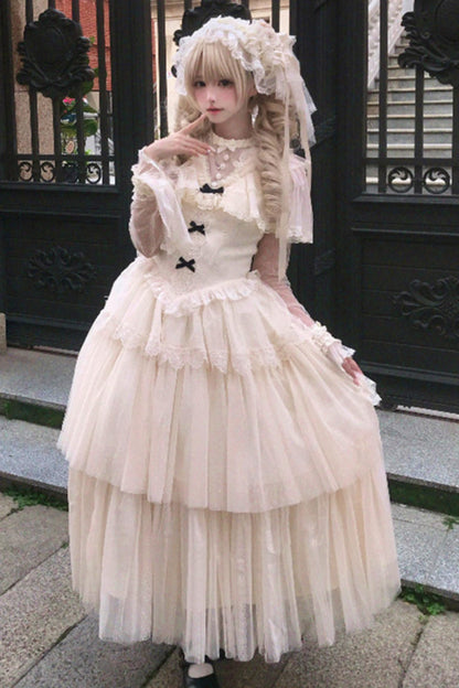 [Pre-Order] White Princess Dress + Accessories