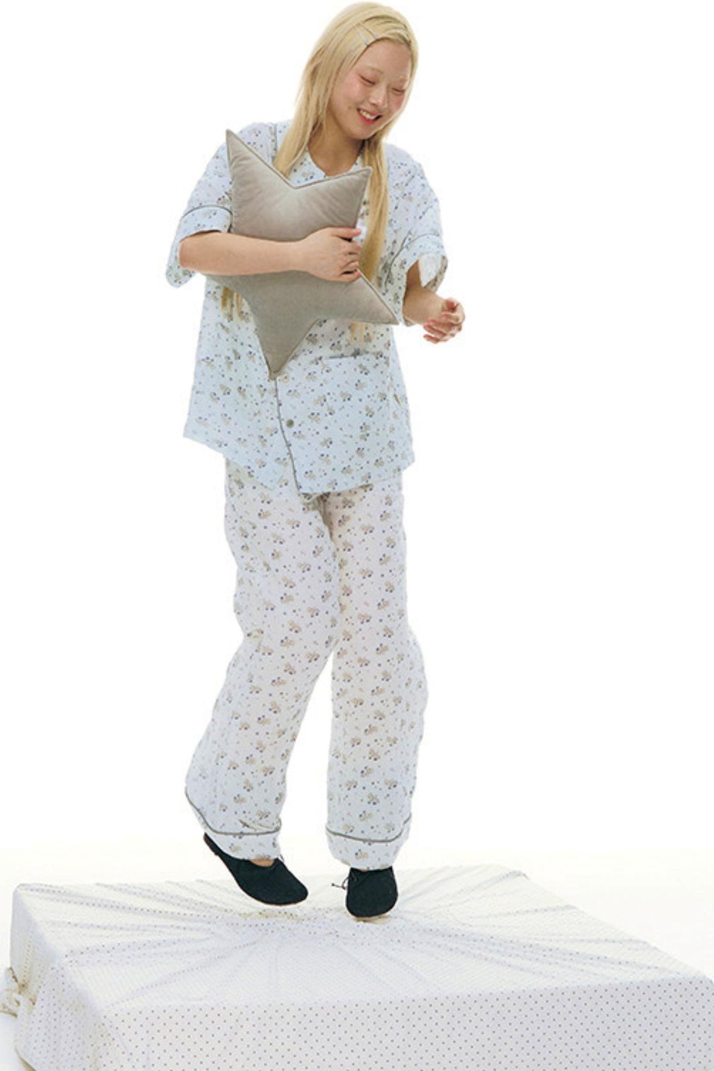 Custom Pony Printed Pajama Top + Pants