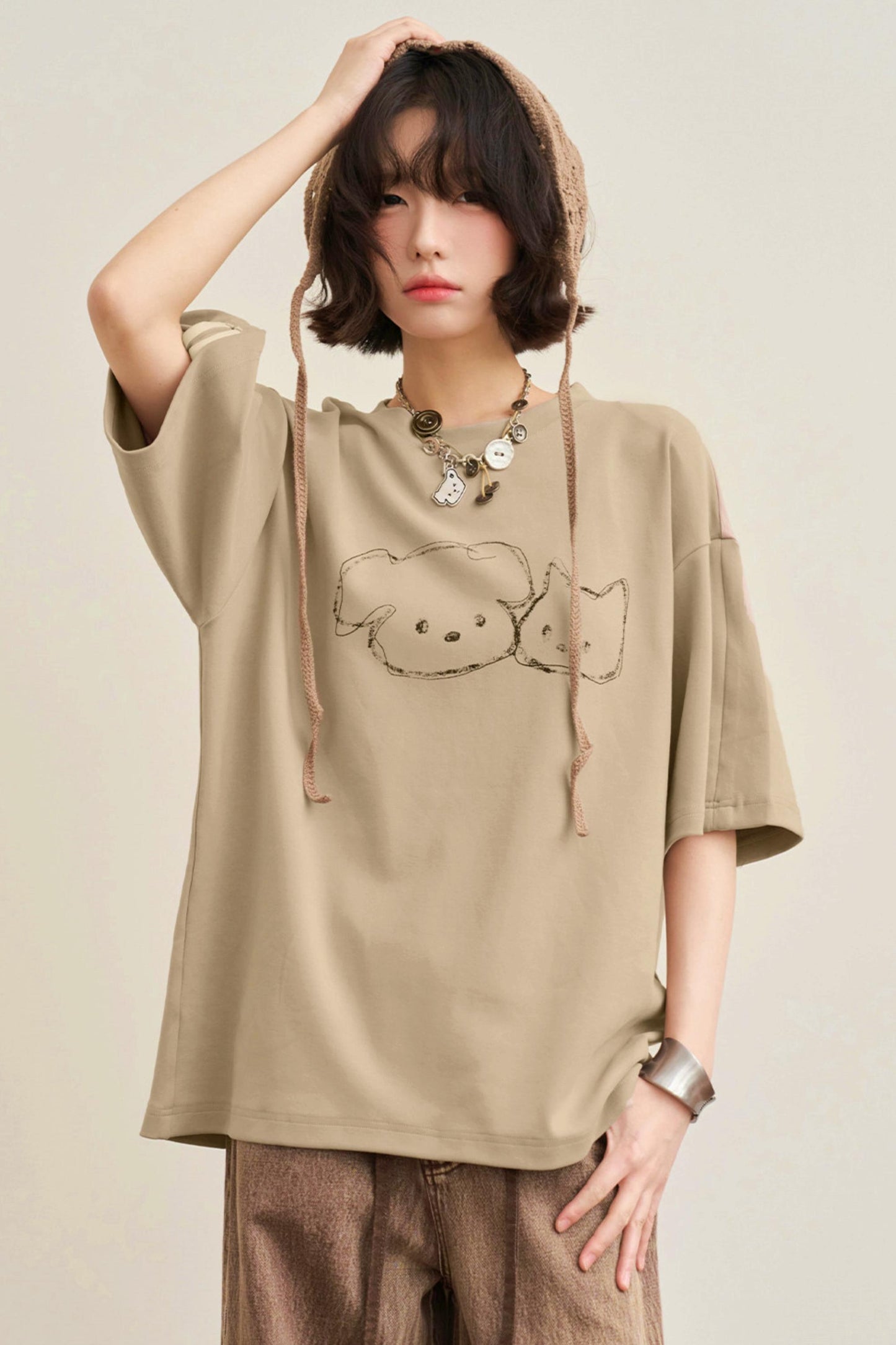 Animal Sweet Loose Top