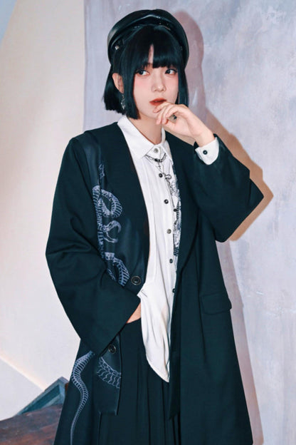 Dark Realm Chiffon Blouse