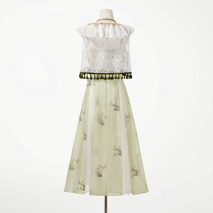 スウィートリゾートスタイルロリータサンドレスセット