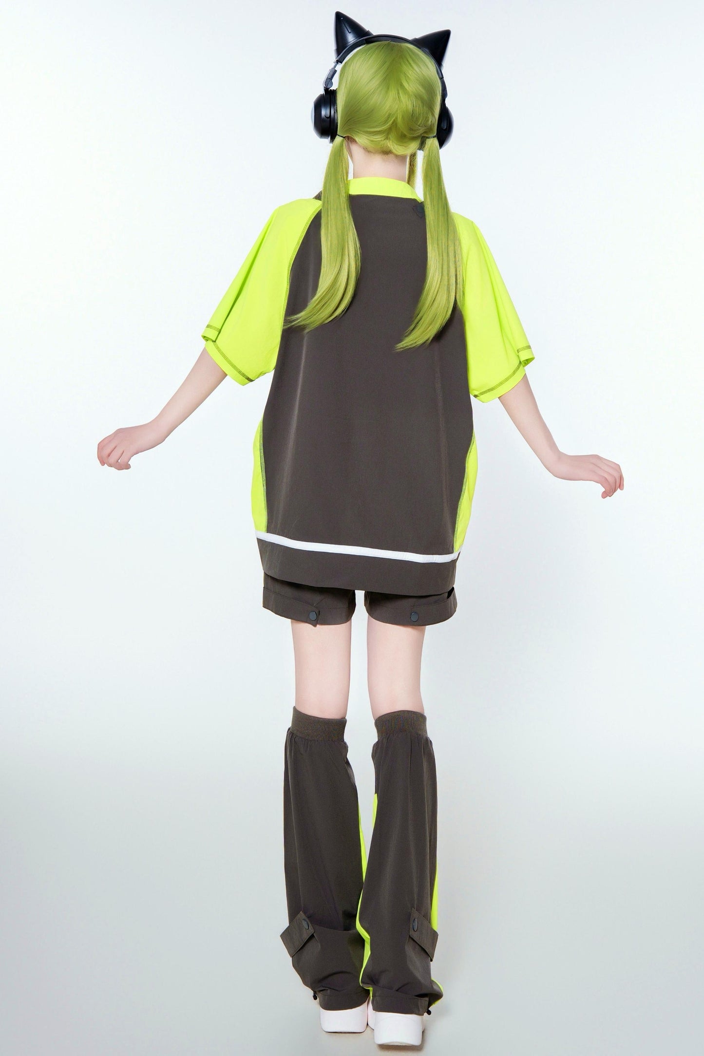 Pre-Order Item: Y2K Subculture Cyber T-Shirt + Shorts + Leg Covers