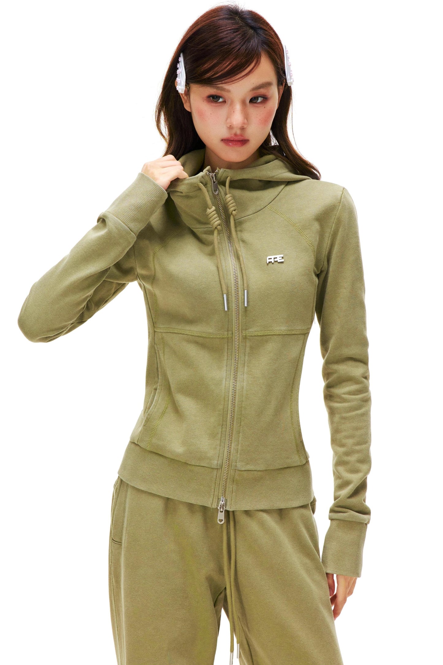 Double-Ended Zipper Top + Pants