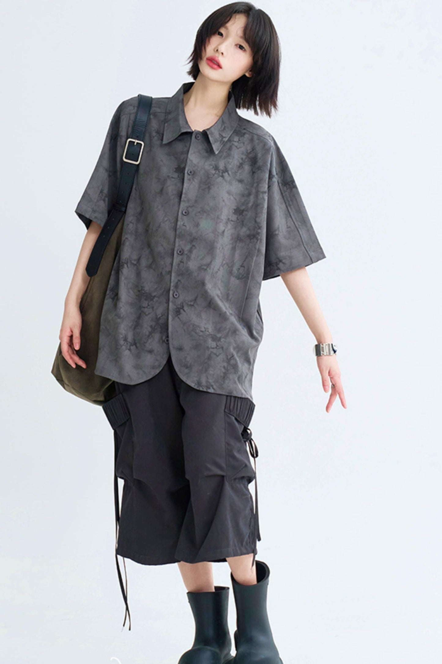 Relaxed Ink Graphic Shirt