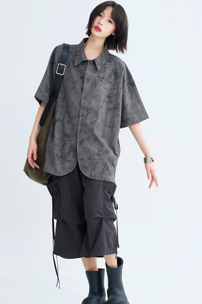 Relaxed Ink Graphic Shirt