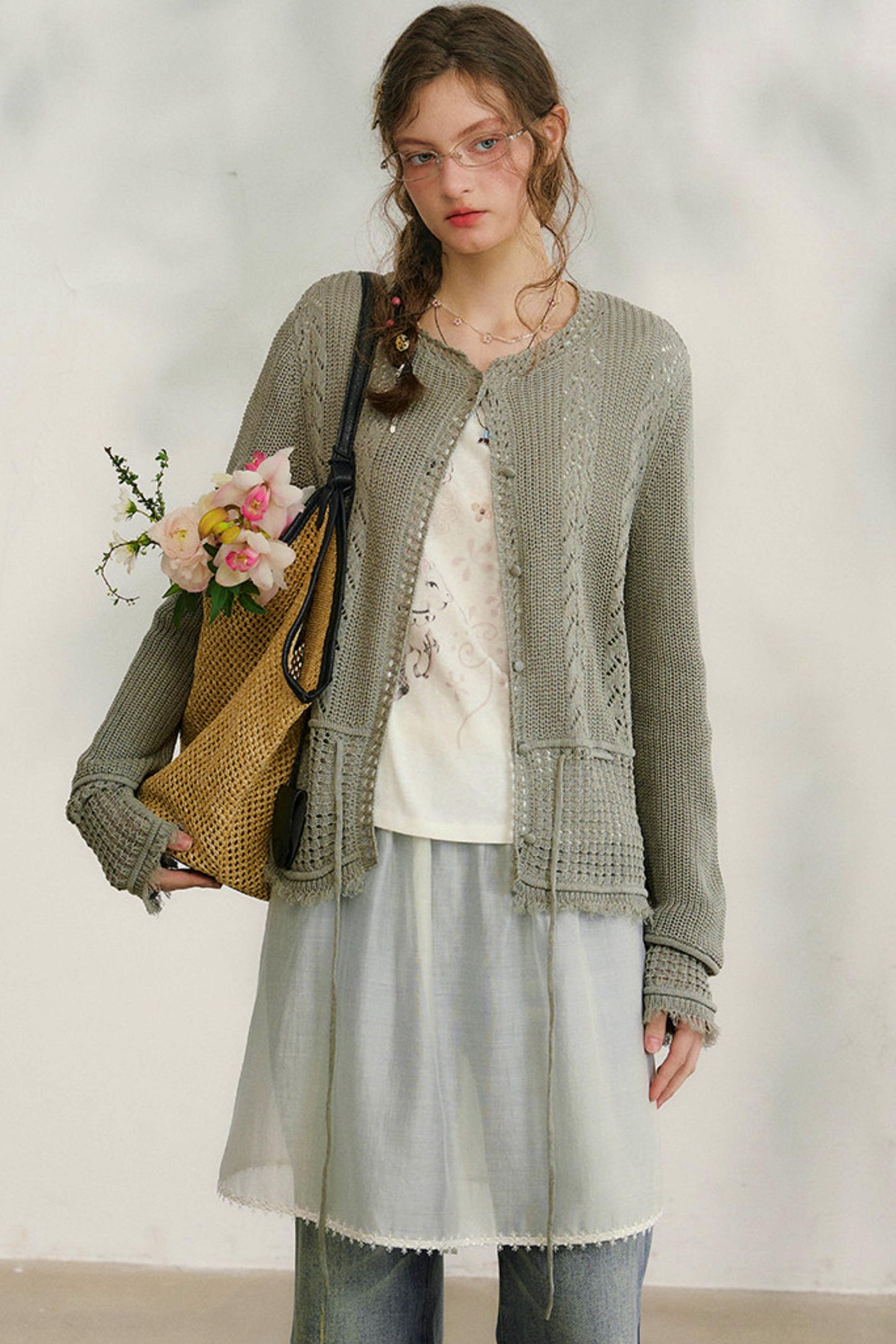 ミストガーデンレースドレス