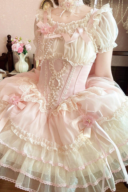 Sugar Ballerina Doll Jumper Skirt + Top