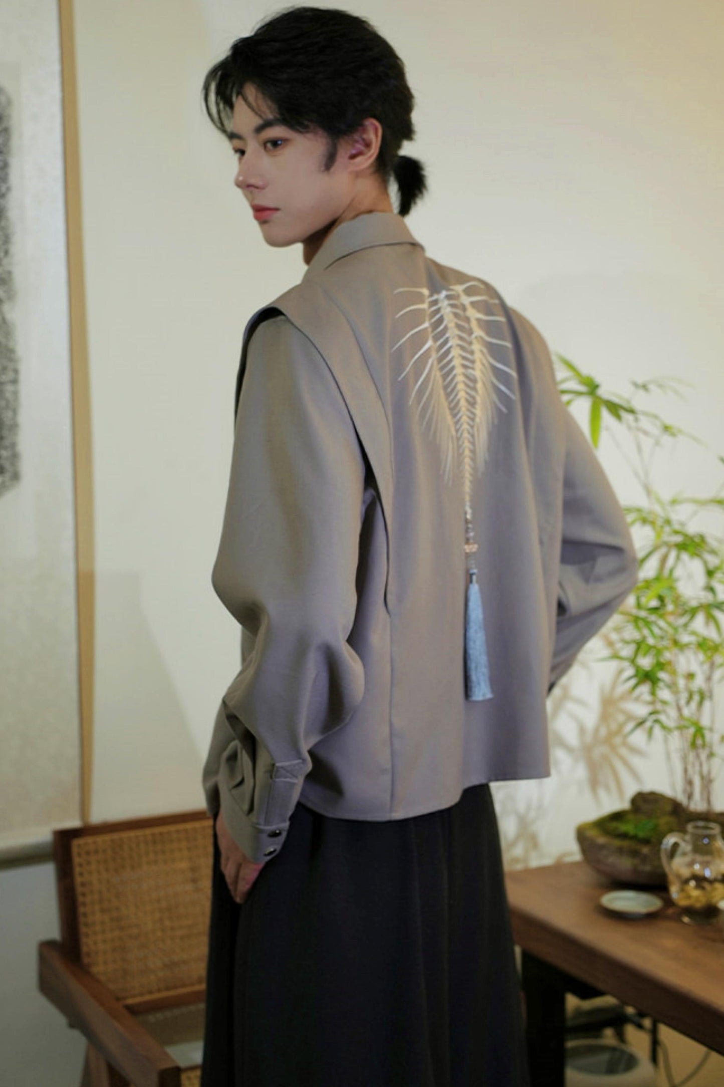 Snake Bone Prince Blouse