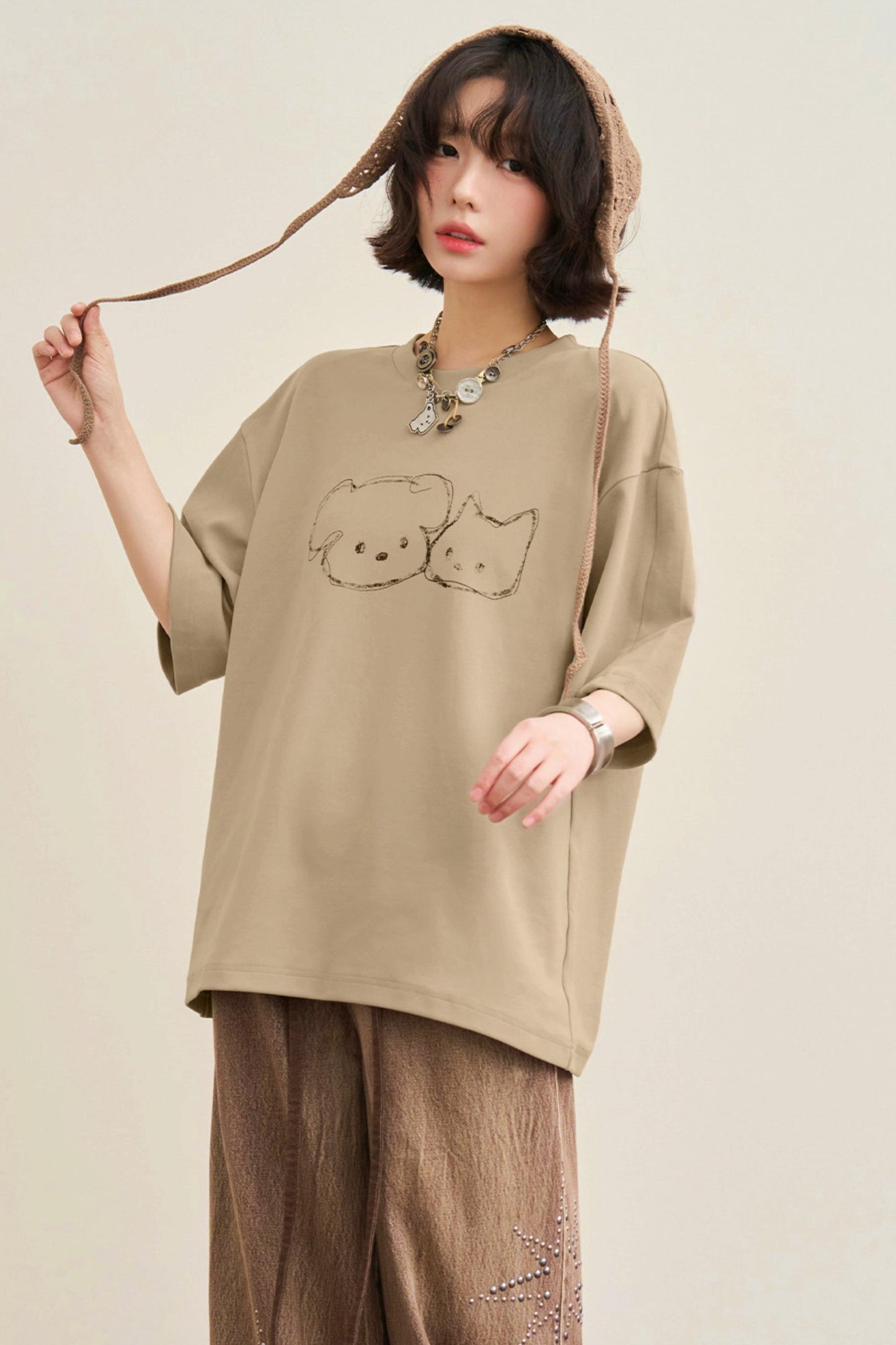 Animal Sweet Loose Top