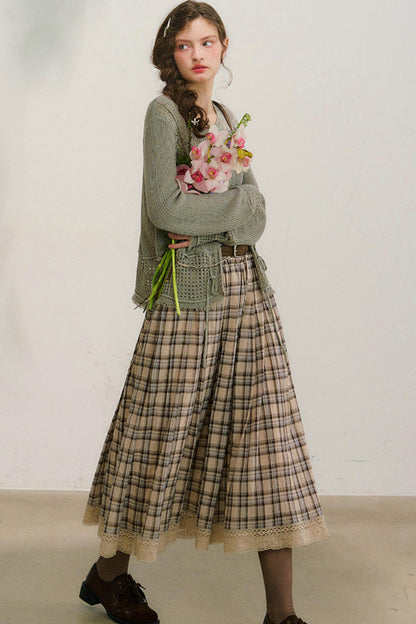 ストリートニットカーディガン