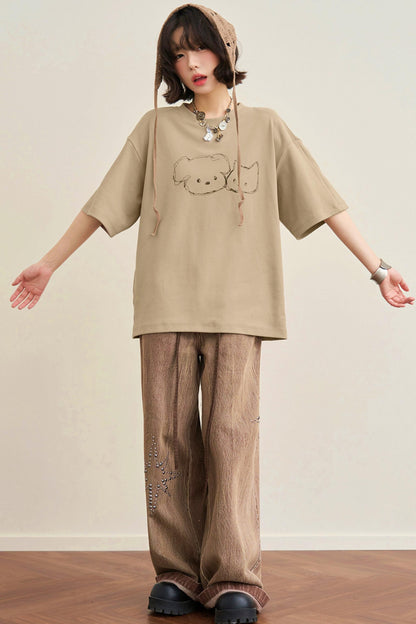 Animal Sweet Loose Top