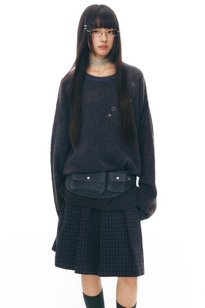 シックスポイントスターニットセーター