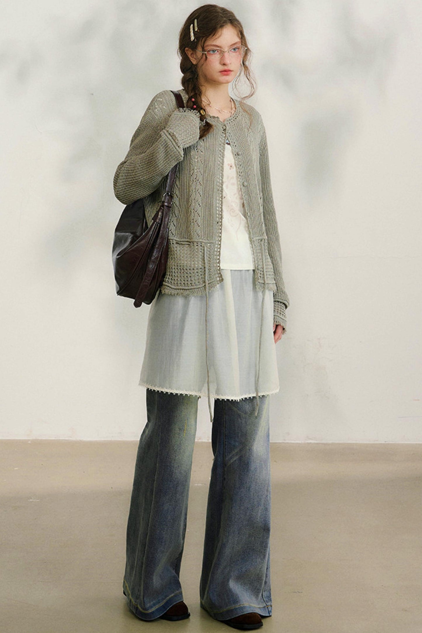 ミストガーデンレースドレス