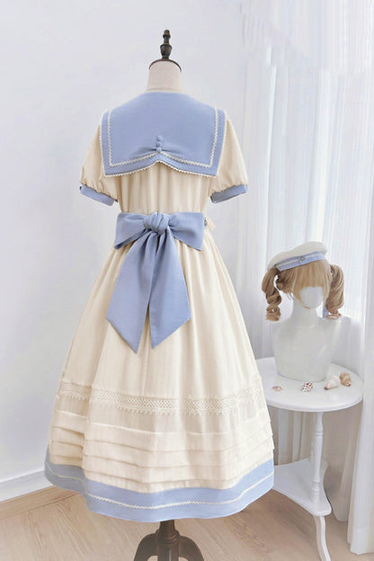 Classic Marine Lolita Dress + Accessories
