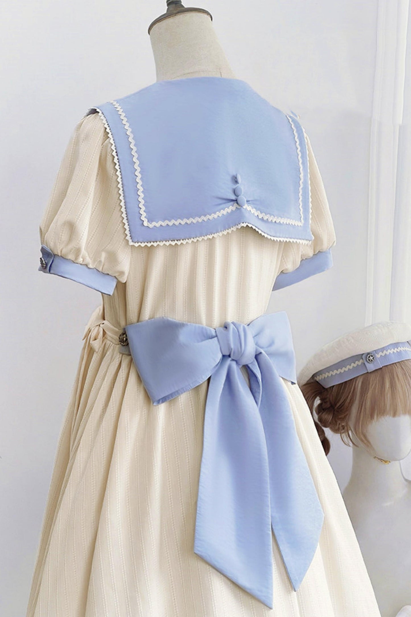 Classic Marine Lolita Dress + Accessories