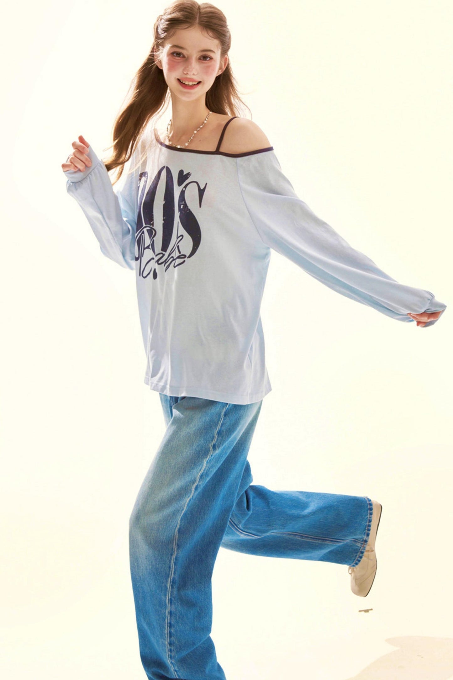 Spitzen-Vintage-Jeansstoff
