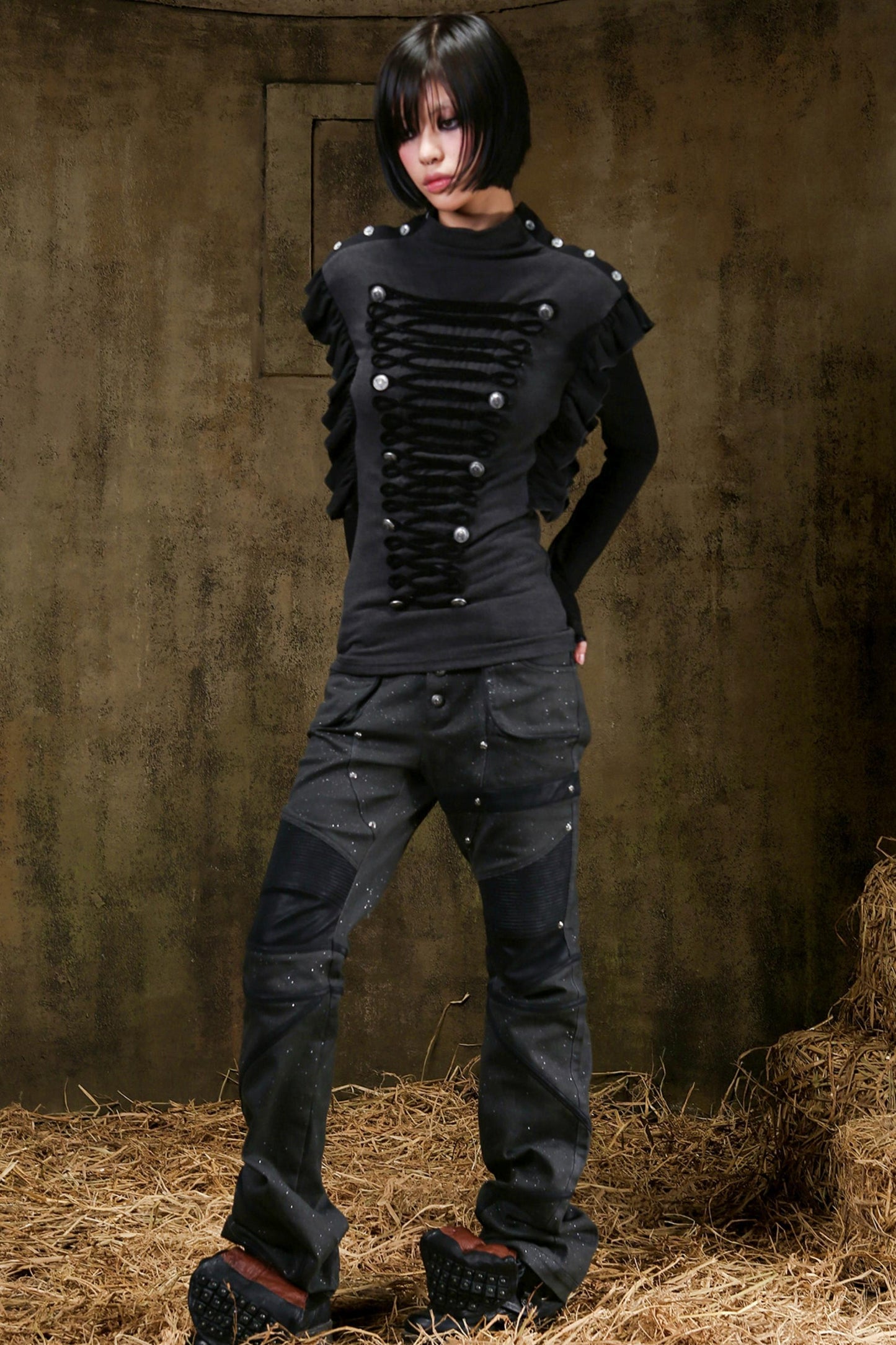 Palace Knitted Punk Top