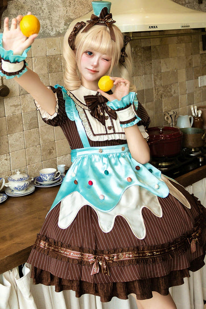 Mint Chocolate Lolita Dress + Accessories