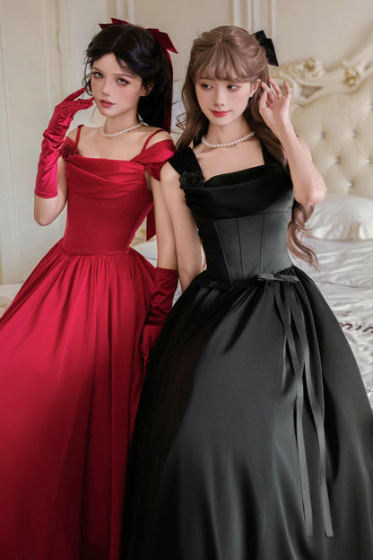Retro Classic Waisted Dress + Accessories