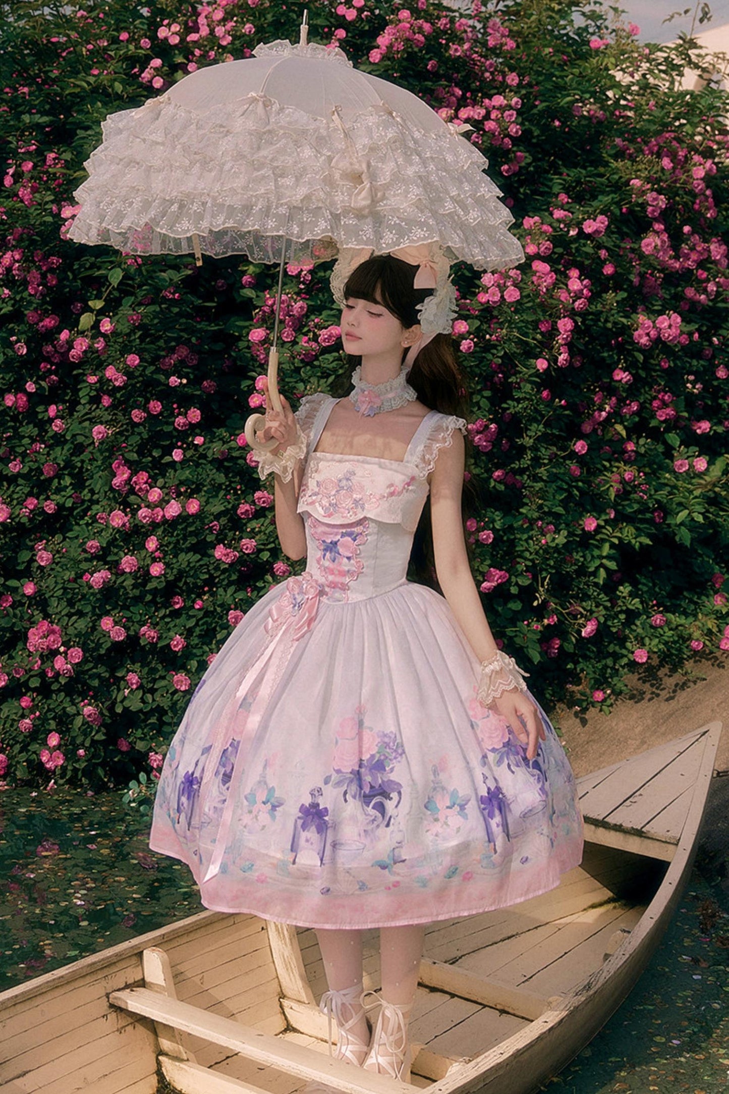 ミスティローズプリンセスドールロリータドレス+トップス+アクセサリー