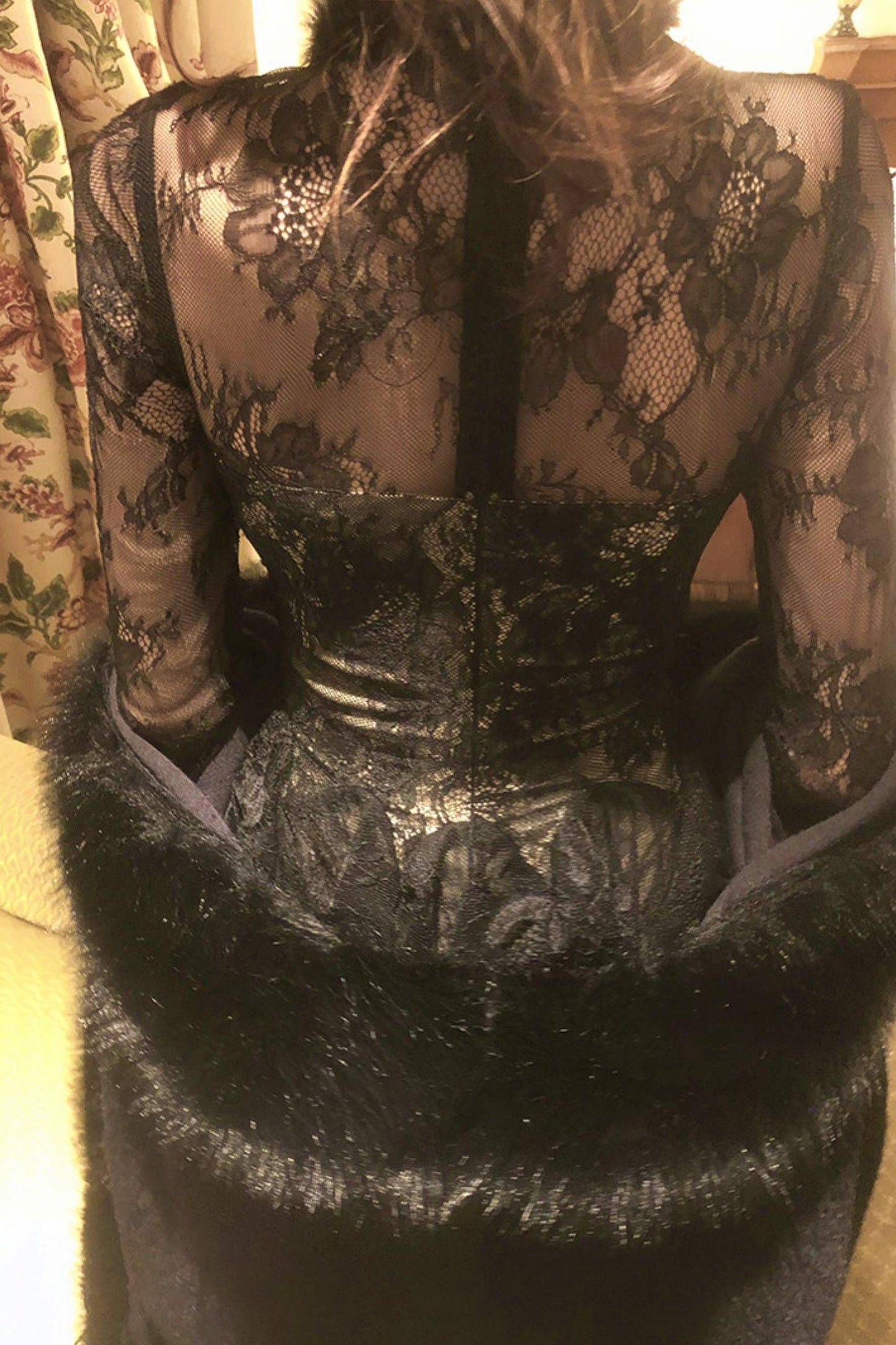 フレンチエレガンスフィッシュテールドレス