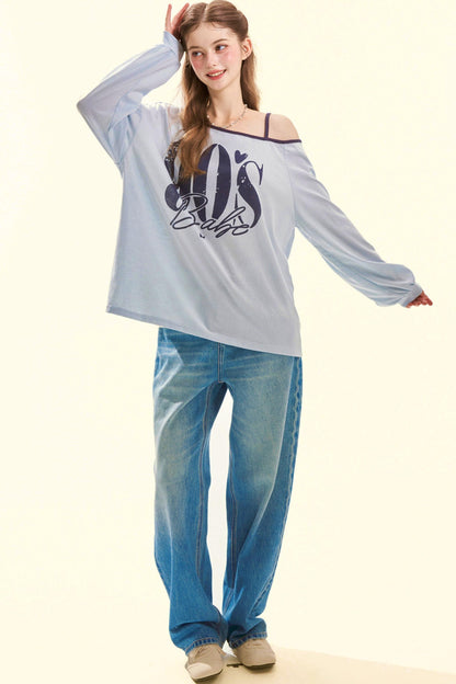 Spitzen-Vintage-Jeansstoff