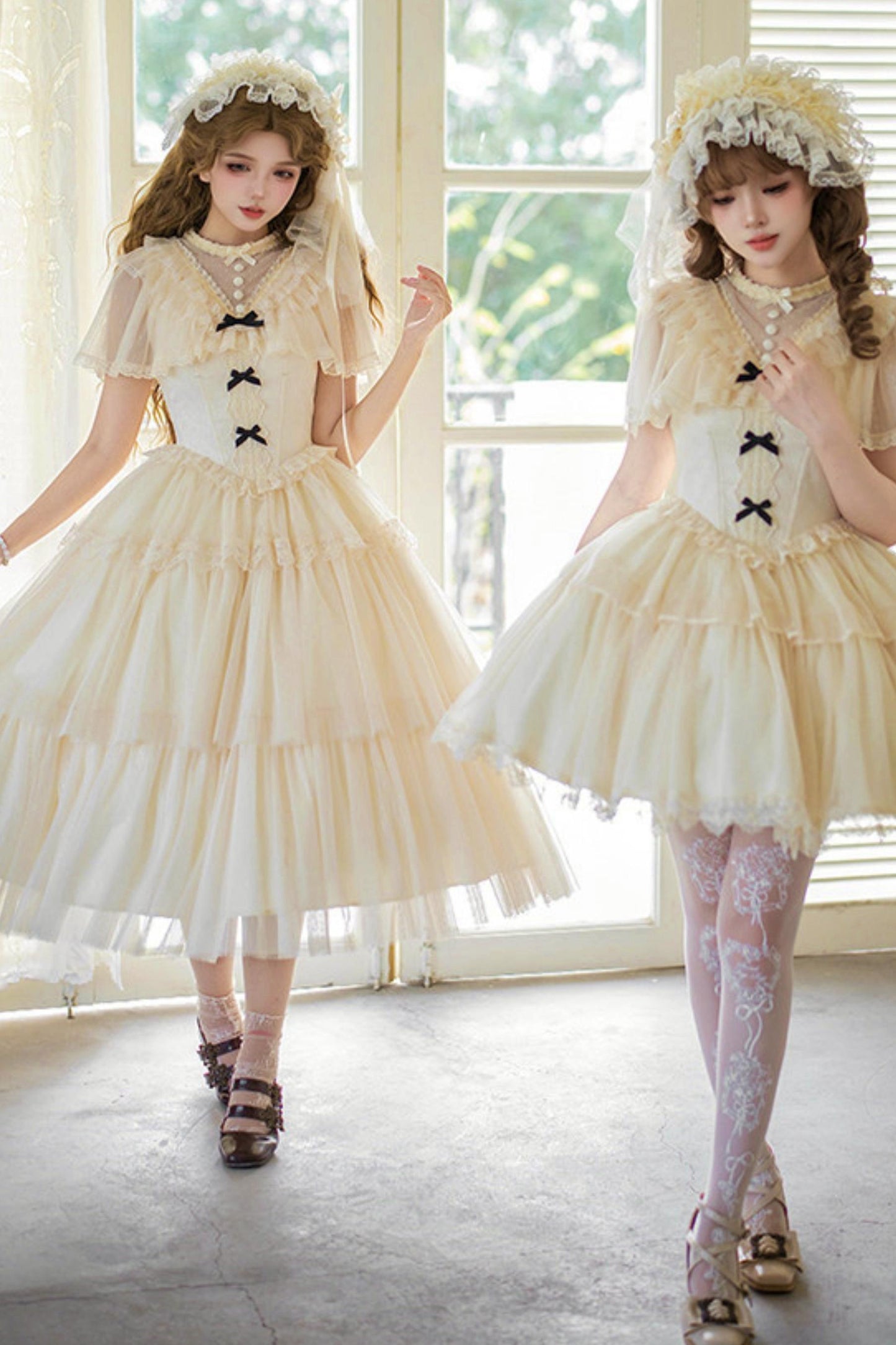 [Pre-Order] White Princess Dress + Accessories