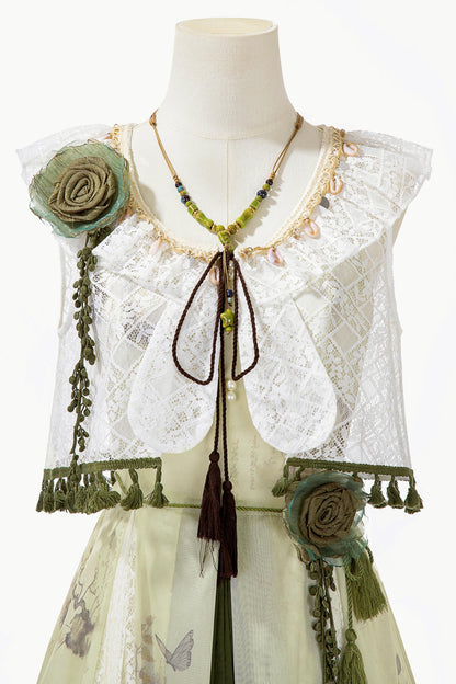 スウィートリゾートスタイルロリータサンドレスセット