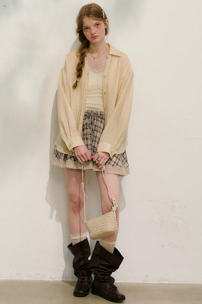 スイートフレンチレーススカート