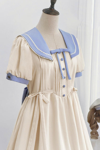 Classic Marine Lolita Dress + Accessories