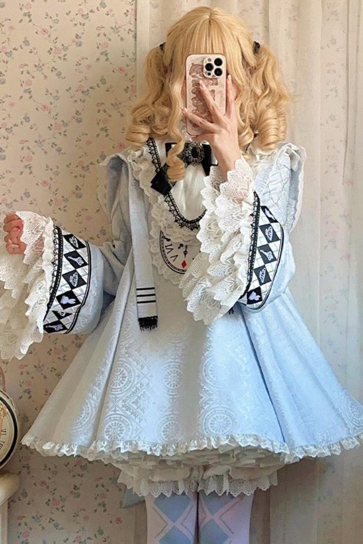 Vestido lolita de Alicia en el País de las Maravillas