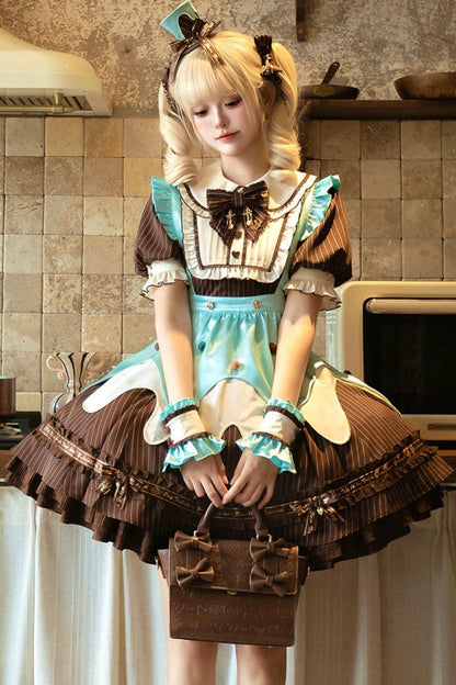 Mint Chocolate Lolita Dress + Accessories