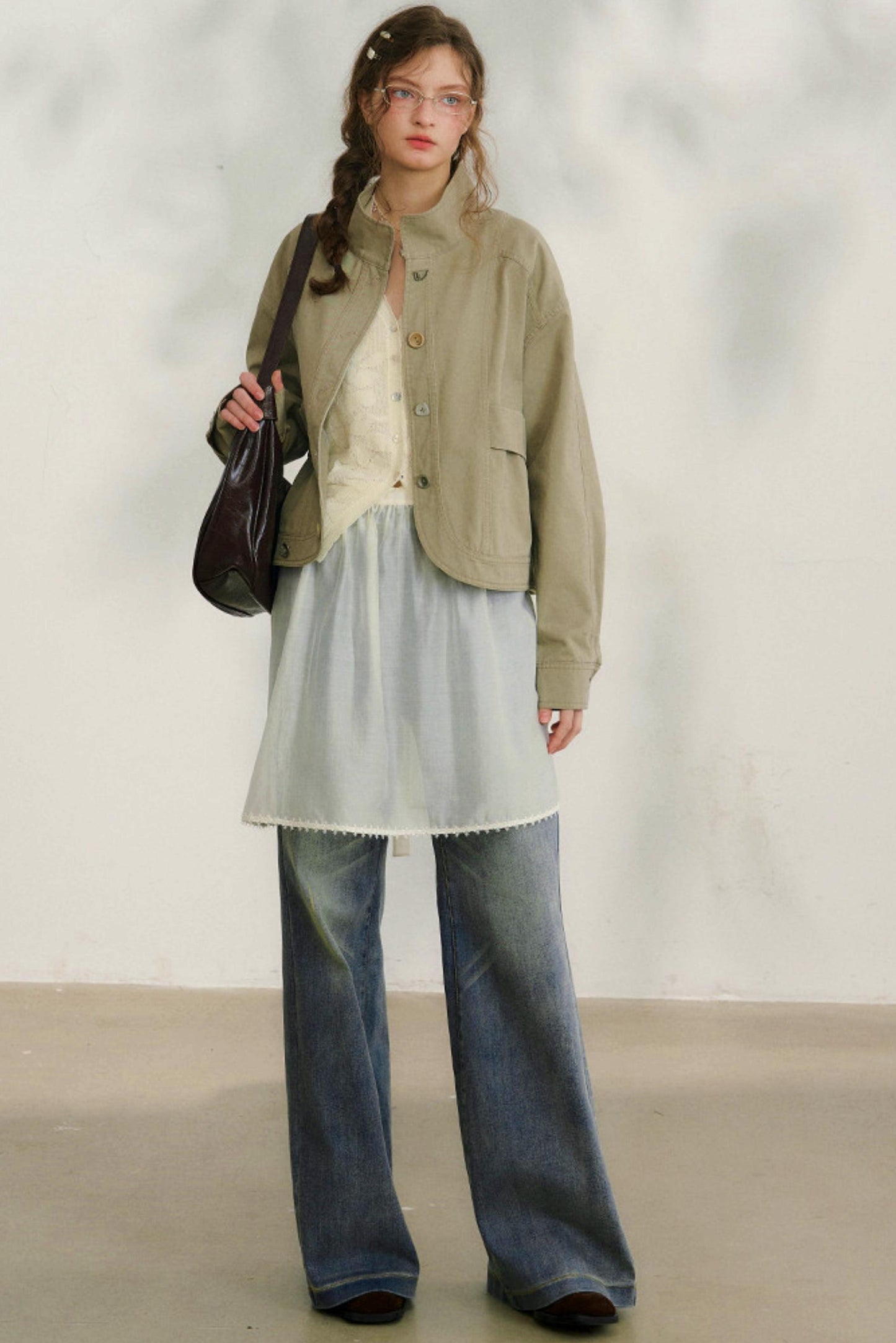 카폭 레터 페티 재킷