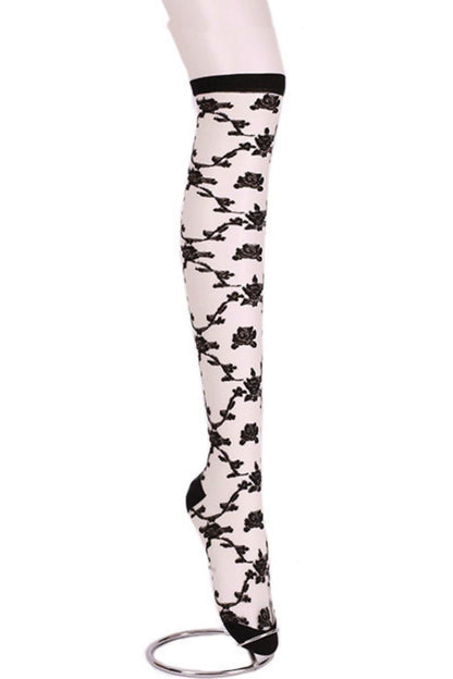 Rose Garden Lolita Socks