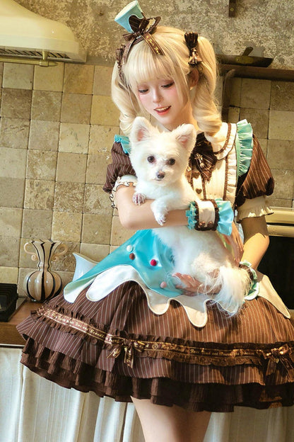 Mint Chocolate Lolita Dress + Accessories