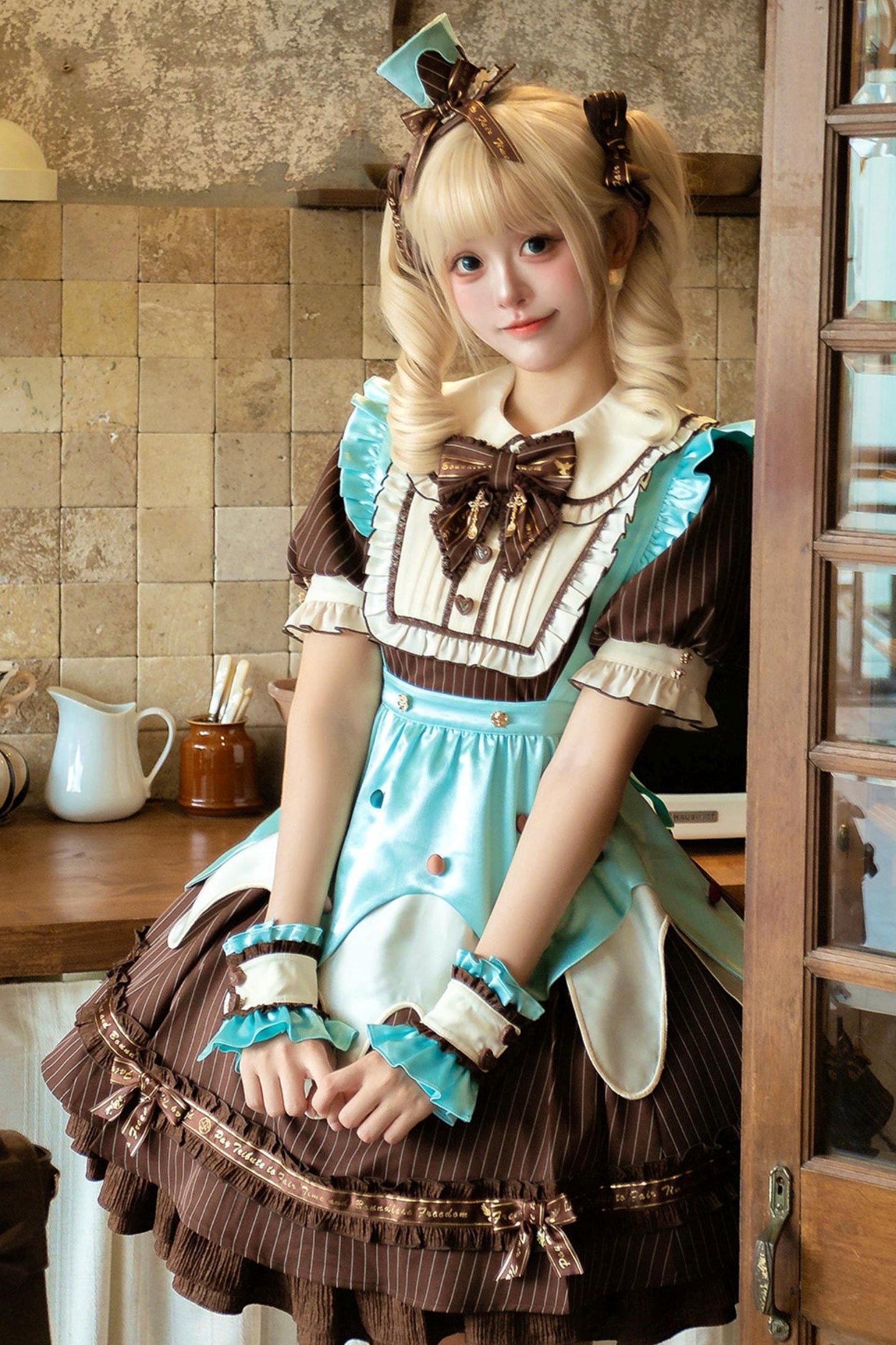 Mint Chocolate Lolita Dress + Accessories