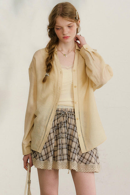 スイートフレンチレーススカート