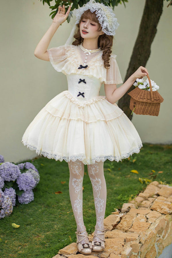 [Pre-Order] White Princess Dress + Accessories
