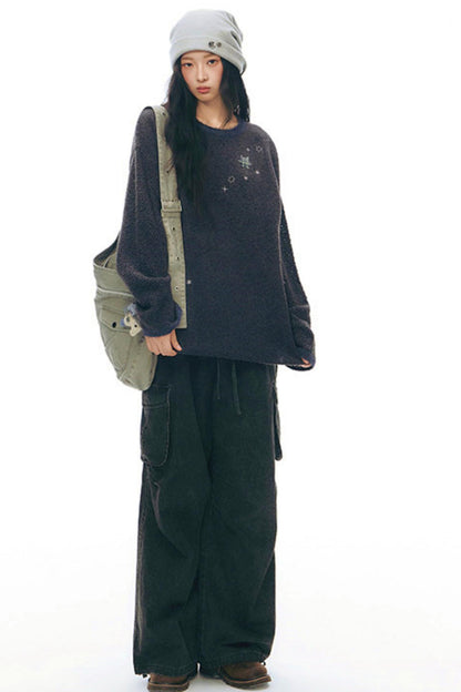 シックスポイントスターニットセーター