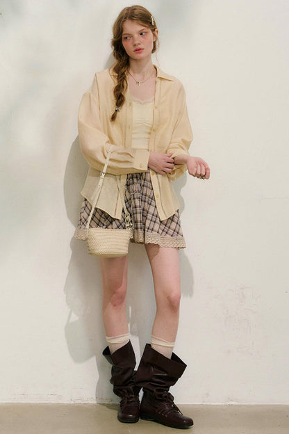 スイートフレンチレーススカート