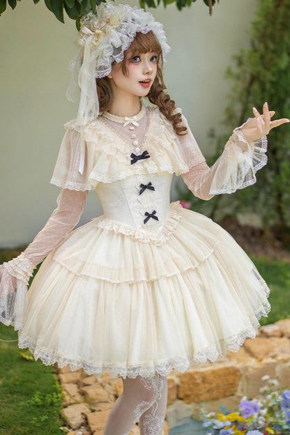 [Pre-Order] White Princess Dress + Accessories