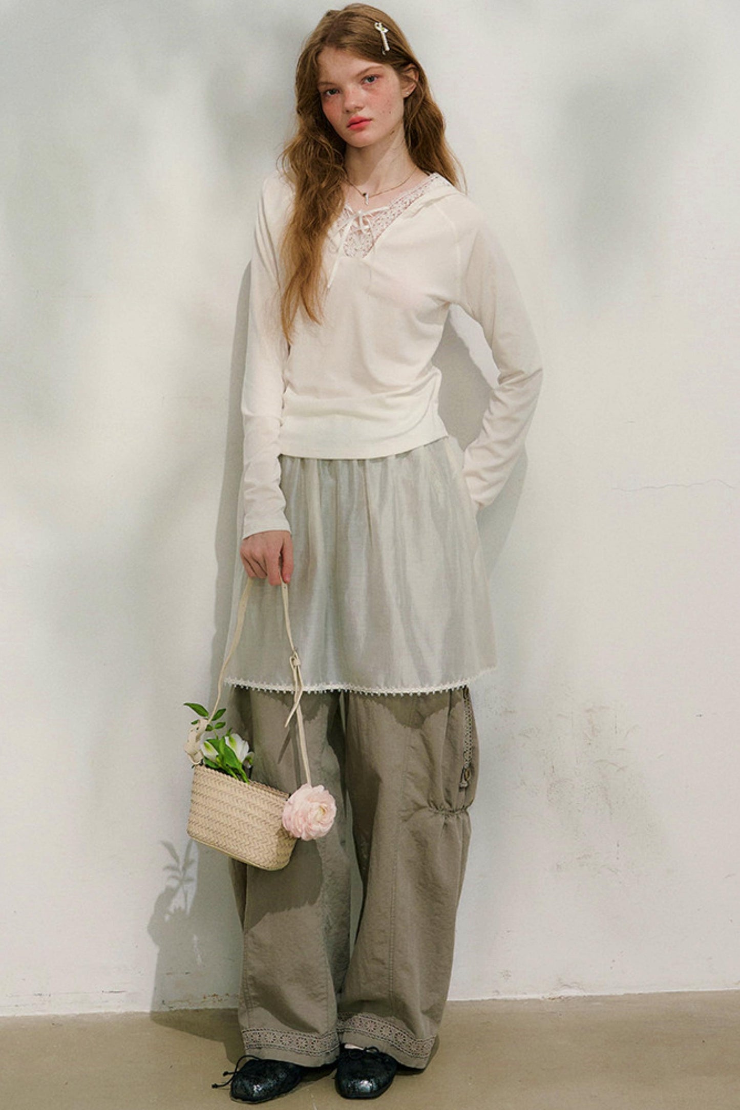 루즈 윈드 팬츠