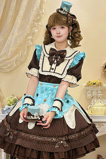 Mint Chocolate Lolita Dress + Accessories