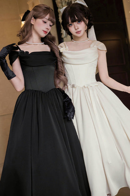 Retro Classic Waisted Dress + Accessories