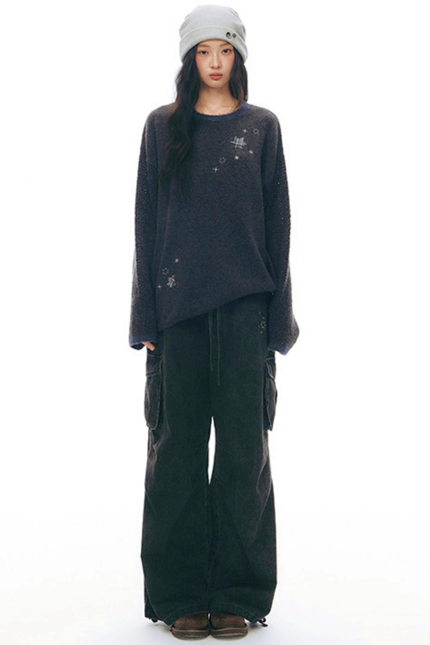 シックスポイントスターニットセーター